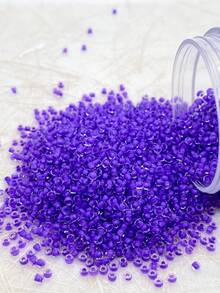 1200颗，10克/包，20种颜色，直径2毫米，染色芯玻璃珠，玻璃珠，适合DIY手工制作，制作戒指、手链、项链，日常搭配饰品 - 2mm染芯 - 查看 19