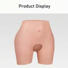 1 Piece Of Realistic Silicone Fake Buttocks And High Buttocks Pants, Cosplay Large-Sized Buttocks Shaping Device, Soft Silicone Micelle Waist Shorts, Lifting Buttocks And Enhancing Body Curves
