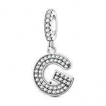 1 pieza Encantos con letra 26 caracteres alfabéticos en 3 estilos diferentes, cuentas de corazón plateadas y doradas, encantos para pulseras, collares, llaveros, cuentas para hacer joyas DIY, regalo único para amigos, familia y pareja