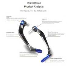 250nk Motorcycle Hand Guard Handlebar Protector Brush Bar Brake Guard Fits Most Electric Moped/Motorcycle