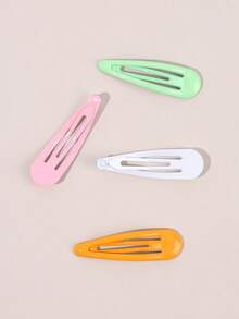 40 peças de grampos de cabelo coloridos para o Dia das Mães em lata, grampos de acrílico BB, acessórios de cabelo da moda para mulheres, presentes para mães, uso diário