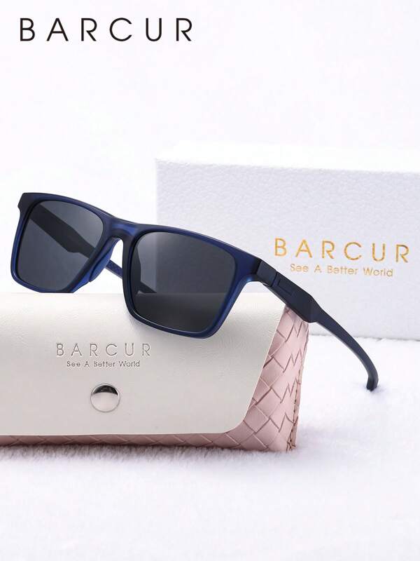 BARCUR BARCUR PC Polarized Sunglasses For Men And Women New Outdoor UV Protection Anti-Glare Sunglasses Ultra-Lightweight Anti-Drop Sports Mirror Street Photography