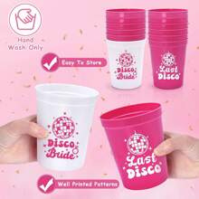 Bachelorette Party Cups Reusable Plastic Tumblers For Bridal Showers, Wedding Receptions, Pool Parties, Trips, Last Hurrah Celebrations, Summer BBQ, Hen Do Favors, Bachelorette Survival Kit Accessories, Tropical Luau, Christmas Night, BFF Gifts, Bachelorette Photo Props, Drinkware For Bride , Engagements, Christmas Reunion, Birthday Pool Party Cups