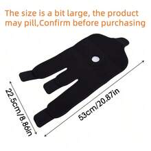 1 件装髌骨护膝，适用于膝盖疼痛，健身房膝盖压缩套，适用于关节炎疼痛和支撑，健身护膝和护膝，尺寸有点大，产品可能会起球运动护膝健身房配件膝盖支撑 - 黑色 - 查看 3