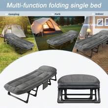 Sleeping Cots/Camping Cots For Adults6 Adiustable Positions PortableFoldable Folding Cot With Pillow HeavyDuty Strong Frame Cot Bed For Camp,Travel,Room, Office