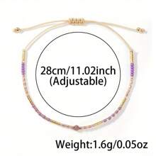 Uma pulseira de cristal boêmia simboliza a redução da ansiedade, adequada para uso diário, presentes para amigos, familiares, casais, presentes de aniversário e presentes de feriado.