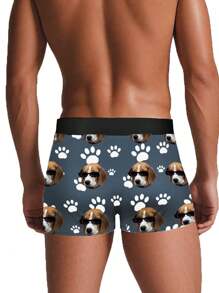 Custom Pet Boxers Using Pet Photo Personalized CAT Men's Underwear Men Undies For Men Undergarments Cat Briefs Women Boxers Boys Underwear