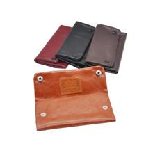 1PC, New Tobacco Bag, Three-Layer Buckle Waterproof Imitation Leather Moisturizing Bag With Multiple Colors To Choose From