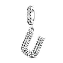 1 pieza Encantos con letra 26 caracteres alfabéticos en 3 estilos diferentes, cuentas de corazón plateadas y doradas, encantos para pulseras, collares, llaveros, cuentas para hacer joyas DIY, regalo único para amigos, familia y pareja