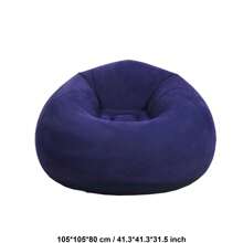 Grand fauteuil souple et gonflable en PVC, chaise longue, pouf, canapé, siège pour la vie quotidienne, l'extérieur et le camping