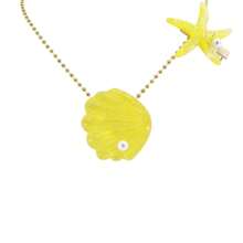 2pcs Fresh Shell & Pearls Starfish Accessories, Suitable For Hair Clip, Necklace, Brooch, Beach Vacation Decors, Owner & Pet Matching Sets