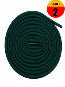 2 Pairs Casual Chunky Round Sneakers, Gray/Black/White Color Athletic Sport Shoes With Round Laces, Unisex - Multicolor - View 17