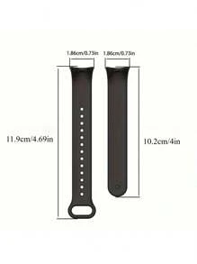 10 Pcs/Pack Strap Compatible With Mi Band 8 9 10 Silicone Bracelet Compatible With XiaoMi Band Wrist Strap Man Women