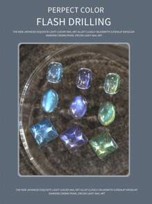 PERPECT COLOR Blauer Tränen Katzenauge Serie, 3 Farben 1 Stück/3g einzigartige blaue Farbe und magnetisches Pulver, verleiht einen träumerischen, romantischen Eindruck, verleiht der gesamten Nagelkunst einen einzigartigen Charme, Salon Zuhause Geschenk für Frauen