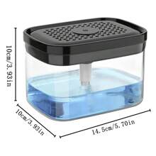 1 Piece Kitchen Tool Hand And Dish Soap Dispenser Set, 2 In 1 Kitchen Sink Countertop Soap Pump Dispenser, Kitchen Double Soap Dispenser Sponge Rack, 3 In 1 Countertop Soap Dispenser, Suitable For Sink, With Sponge Rack, Double Dish Soap Dispenser With Dishcloth Rack, Kitchen Sink Dispenser With Tray, 5 In 1 Kitchen Sink Countertop Organizer