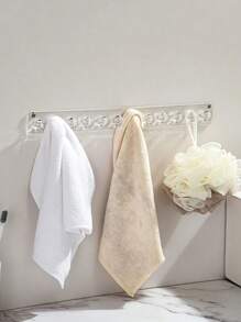 1 Stück Schmuckständer für Halsketten, Armbänder, Ohrringe und Ringe, transparenter wandmontierter Ausstellungsständer für den Schminktisch, Spiegelschrank, multifunktionaler Schmuckaufhänger, kann auch in Schuldorms für Schulartikel verwendet werden