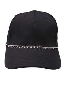 New Style Fashion Chain Accessory, Vintage Simple Chain Decor For Hat