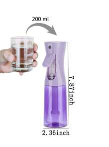 1pc 300/200/30ml Transparent Purple/Pink/Multi-Color Hair Spray Bottle, Back To School, Travel Holiday Essentials, Hair Accessories For Women, Slick Back Brush, Barber Accessories, Hair Dryer, Hair, Barber, Hair Tools, Hair Products, Edge Brush, Styling Brush, Barber Accessories, Travel, Hair Dryer, Hair Stuff, Hair Spray, Curly Hair Products, Hair Cutting Scissors, Christmas, Barbershop, Barber Accessories, Hairdressing, Hair Dryer, Curly Hair Brush, Hairdressing Equipment,Travel Essentials,Travel Essential,Hairstyle,Hairdressing,Hair,Travel,Hair Products,Hair Tools,Hair Stuff,Barber,Barber Accessories,Barbershop,Hairdressing Equipment