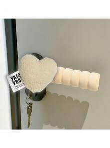 Heart-Shaped Anti-Static Door Handle Cover, Bedroom Anti-Collision Baby Room Decor