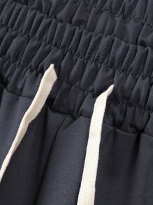 3 Pieces Of New Summer Men's Shorts Personalized Print Pattern Elastic Waist Drawstring Pants Comfortable Casual Sports Regular Large Size Big Pants