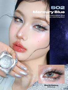 Phấn mắt COLORKEY Stardust Diamond, Bảng phấn mắt lấp lánh, Độ lên màu cao, Phấn mắt, Làm sáng mắt, Nhũ lấp lánh, Ánh ngọc trai, Phấn mắt một bước dễ tán, Hiệu ứng bóng cao, Không nhờn, Phấn mắt nhũ không phai màu, Sản phẩm thương hiệu mỹ phẩm, Phù hợp cho phụ nữ và các bạn gái, Lý tưởng cho mùa Thu/Đông, Có thể tạo kiểu trang điểm Latte, trang điểm Y2K, trang điểm thập niên 90, trang điểm cá tính, trang điểm môi, trang điểm cô dâu, trang điểm ngày Valentine, v.v. - 01 Trăng Bạc - Xem 10