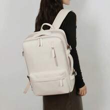 Large Travel Backpack Carry On Flight Approved Laptop Work Business Backpack For Women Men Mochila De Viaje - 米色 - 查看 11