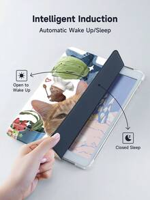 Ayotu Kitty 保护套兼容 iPad 10.2 英寸 2021/2020 iPad 第 9/8 代/iPad (A16) 11 英寸第 11 代 2025，兼容三星 Galaxy Tab A8 10.5 英寸 2022，Tab 保护套，带笔架，支持自动睡眠/唤醒盖 - 彩色 - 查看 4