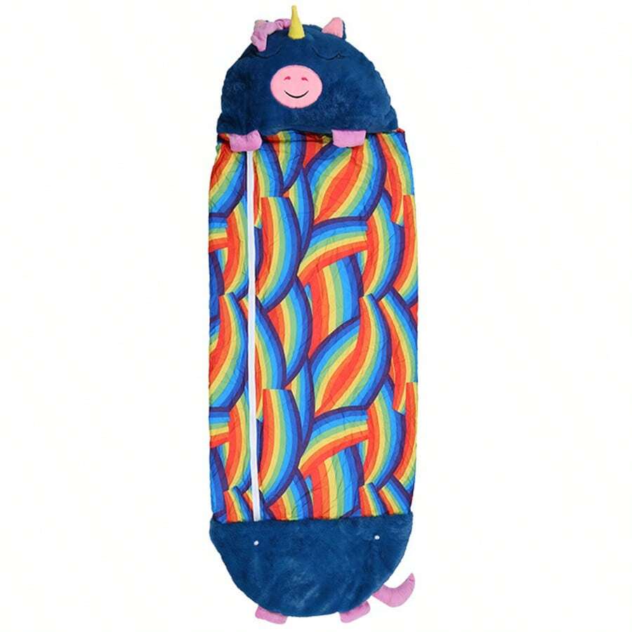 AIBOYING 1pc Animals Pattern Sleeping Bags,Large Slouchy Sleep Sack With Pillow, Portable And Foldable, Lightweight And Breathable, 2 In 1 Funny Soft Cozy Cartoon Pillow & Sleeping Bags For New Year Christmas Birthday Gift