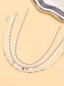 New Style Fashion Chain Accessory, Vintage Simple Chain Decor For Hat