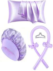 10pcs Sleep Hair Styling Tools Set, Curler 1pc Silk Pillowcase For Hair And Skin Queen Set, Silk Heatless Curling Set, Overnight Curling Iron, 1pc Sleep Soft Eye Mask, 1pc Sleep Silk Nightcap, Sleep Essential Set, Back To School, Travel Holiday Essentials, Hair Accessories For Women, Hair Curlers, Curly Hair Products, Curler, Rollers For Hairdressing Equipment, Accessories, Hair Curl, Curly Hair Tools, Hair Roller, Christmas,Curly Hair, Hair Curler, Hair Rollers, Heatless Curl, Heatless Curls, Rollers, Hair Curlers, Curly Hair Products, Hair Curl, Hair Roller, Rollers For Hair, Curly Hair Tools, Heatless Curlers,Hair, Accessories, Hair Products, Hair Tools, Hair Stuff, Hair Care, Curly Hair Brush, Barber, Barber Accessories, Hairdressing Equipment,Heatless Waves,Travel Essentials,Travel Essential,Hairstyle,Hairdressing