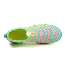 1 Paar Damen Wasserschuhe, schnelltrocknende barfuß Aqua-Socken zum Schwimmen, Strand, Outdoor-Sport, rutschfeste Softboden leichte Wasserschuhe für Schnorcheln, Bootfahren, Angeln, Wandern