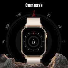 Smartwatch Women Men With Phone Function 2.01 Inch HD Fitness Watch With GPS Tracker Compass Outdoor IP68 Waterproof Sports Watch Sleep Monitor Heart Rate Smart Watch For Android IOS