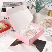 20pcs Colorful Double-Sided Gift Boxes, Folding Packaging Boxes, Express Boxes, Gift Boxes, Storage Boxes, Corrugated Cardboard Transport Boxes, Suitable For Small Businesses, Transport, Packaging, Storage, Crafts, Mailing, Holidays, Birthdays, Weddings, Parties And Various Holiday Gift Packaging (Colors Are Handmade, So There May Be Slight Color Differences)