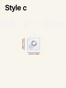 1 Stück Schmuckständer für Halsketten, Armbänder, Ohrringe und Ringe, transparenter wandmontierter Ausstellungsständer für den Schminktisch, Spiegelschrank, multifunktionaler Schmuckaufhänger, kann auch in Schuldorms für Schulartikel verwendet werden