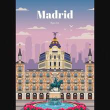 1pc/3PCS Images A Wall Arts Posters Modern Travel Amsterdam Tokyo London Iceland Bali Vancouver Travel Posters And Prints Modern Wall Art City Painting Landscape Oil Painting Frameless/Framed Canvas Art ,Wall Art With Frame