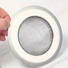 Stainless Steel Kitchen Sink Filter With Cover - Odor-Free, Durable Drainage Protector And Fine Mesh Filter, Suitable For Vegetables And Floor Drains, Easy To Clean