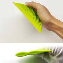 1Pc Espátula Trapezoidal Mediana Suave para Envoltura de Autos/Tintado de Ventanas/Instalación de Papel Tapiz Herramienta de Envoltura de Vinilo para Autos - Verde - Ver 7