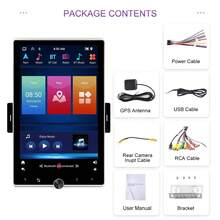 Universal 10.4 Inch Android Car Stereo Radio +12LED 1 Inch WiFi GPS FM BT Portable Screen Mirror Link Android Carpet Auto Equalizer Function - 均碼 - 查看 5
