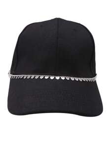 New Style Fashion Chain Accessory, Vintage Simple Chain Decor For Hat