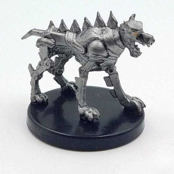 "Unique Iron Defender (Steel) Miniature - From The Eberron Rising From The Last War Series, Piece #4 - A Striking Addition To Tabletop Collections"