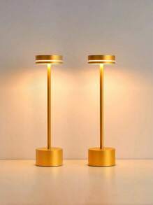 Luminária de mesa LED sem fio, recarregável, 3 temperaturas de cor e regulável, adequada para ambientes externos/sala de jantar/quarto/casa/mesa de café