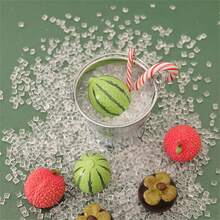 5 件套迷你夏季冰桶和水果微型模型装饰品、娃娃屋配件、食物玩具、摄影道具 - 多款 - 查看 1