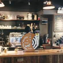 Roll Over Image To Zoom InWooden Creative Calendar, Perpetual Calendar, Home Decoration, Office Desktop Decoration, Manual Rotating Desk Calendar - Brown - View 8