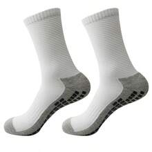 1 Pair Unisex Non-Slip Dot Grip Yoga Socks For Fitness Workout - Multicolor - View 3