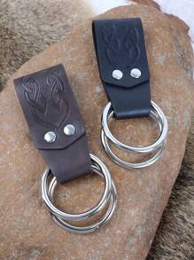 1 Stück PU-Leder Mittelalter Rock für Viking Gürtel, Renaissance Accessoires, LARP Kostüme, Halloween