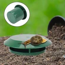 1 pièce Piège à escargots et limaces - Cage en plastique pour les légumes et les fleurs, contrôle des nuisibles sans danger, sans électricité ni batterie nécessaire, pièges à limaces pour le jardin