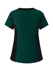 (Four-Piece Set) Scrubs Uniform Women's Running Matte Elastic Sports Nurse  Uniform Wash Clothes Work Clothes Breathable Scrub Shirt - Đỏ - Xem 6