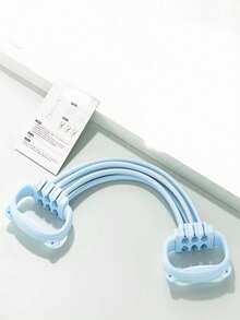 1pc 6-Tube Resistance Band Figure 8 Shoulder Workout Equipment, Adjustable Pounds, 6 Strands Home Use 8-Shape Resistance Rope - Multicolor - View 8