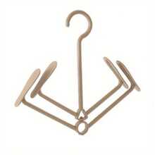 Colgador de zapatos de doble gancho creativo a prueba de viento para balcón, colgador de zapatos multifuncional, gancho colgador de zapatos