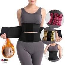 New Elastic Waist Trainer, Double Compression Abdominal Belt, Sports Waist Slimming Band, Adjustable Waist Cincher Gym Accessories